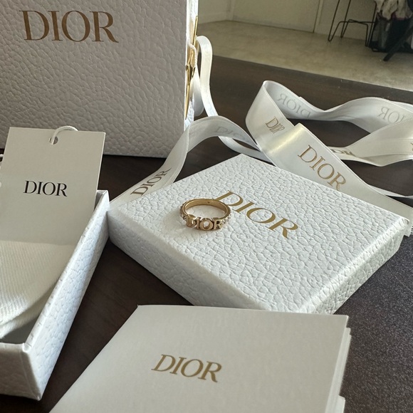 Dior Revolution Ring with care case, box, gift bag, and Dior star trinket ✨ 💍 - Picture 9 of 15